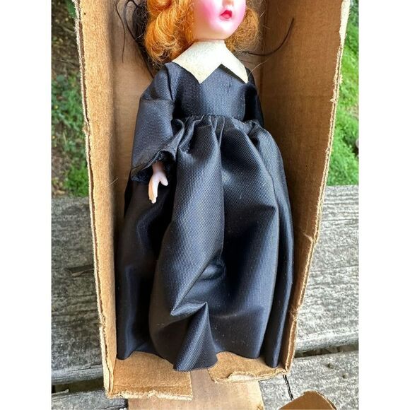 Vintage Blue Bonnet Graduate Doll Margarine Graduation Doll 8” With box - Picture 3 of 7